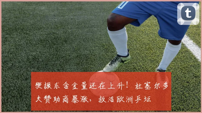 樊振东含金量还在上升!杜塞尔多夫赞助商暴涨,救活欧洲乒坛